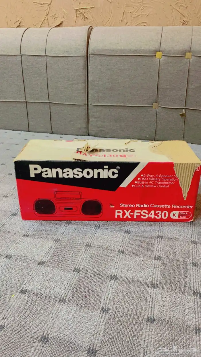 مسجل بانسونيكا مخزن قديم بكرتونه 1