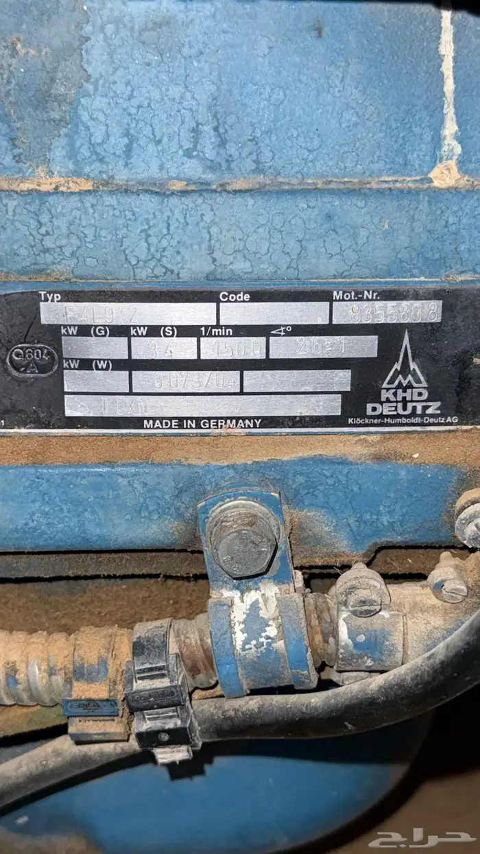 مكينة كهرب ديزل 4 سلندر 4