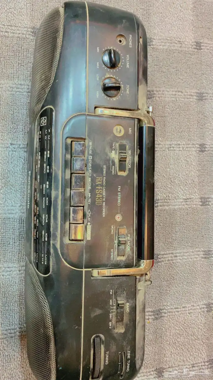 مسجل بانسونيكا مخزن قديم بكرتونه 3