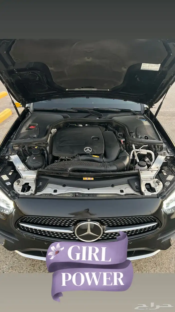 مرسيدس E 2022 حجم 350 اسود متعدد الالوان داخليه عنابي 2