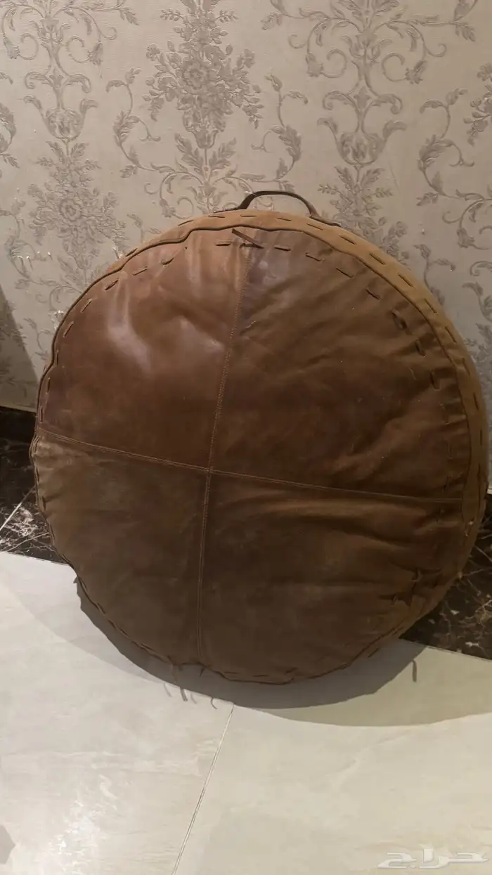 بف او مقعد ارضي مغربي جلد غزال 0