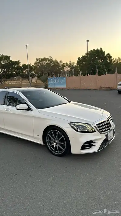 مرسيدس 2018 جفالي s560 فل كامل AMG index