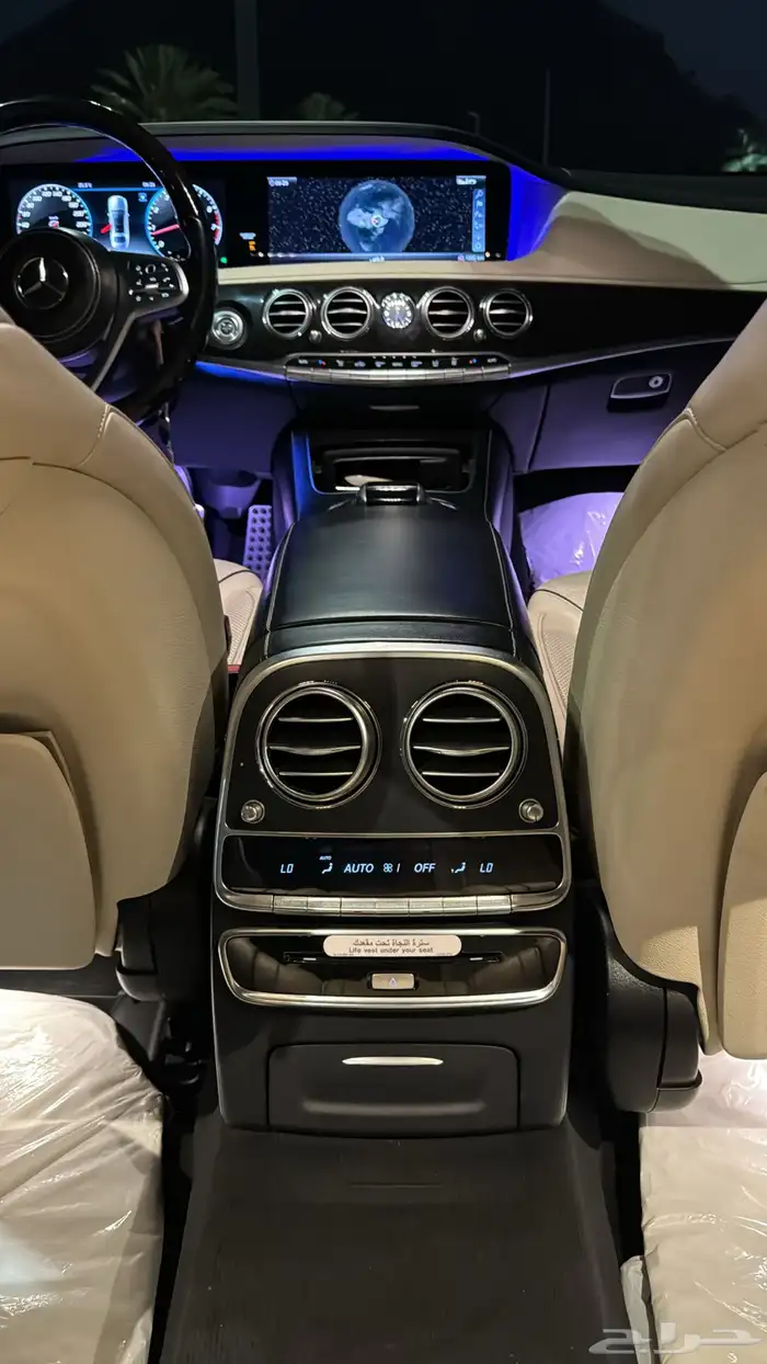 مرسيدس 2018 جفالي s560 فل كامل AMG 37