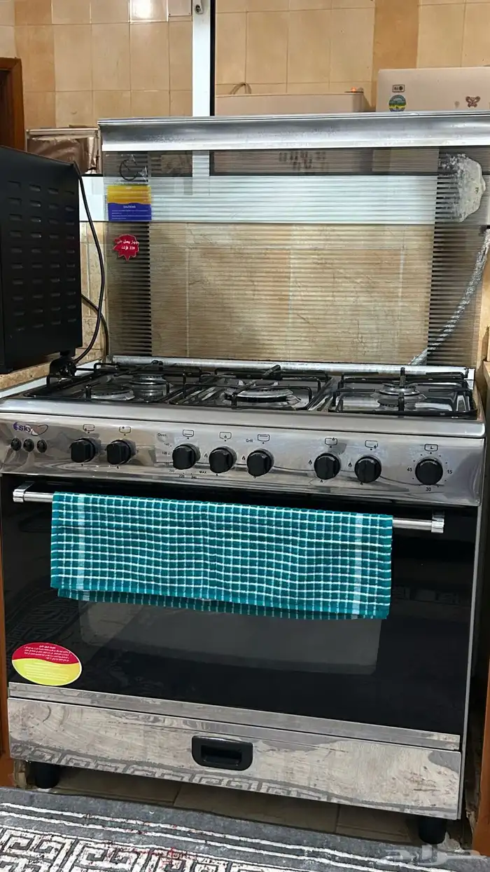 غاز وفرن كهربائي للبيع 0