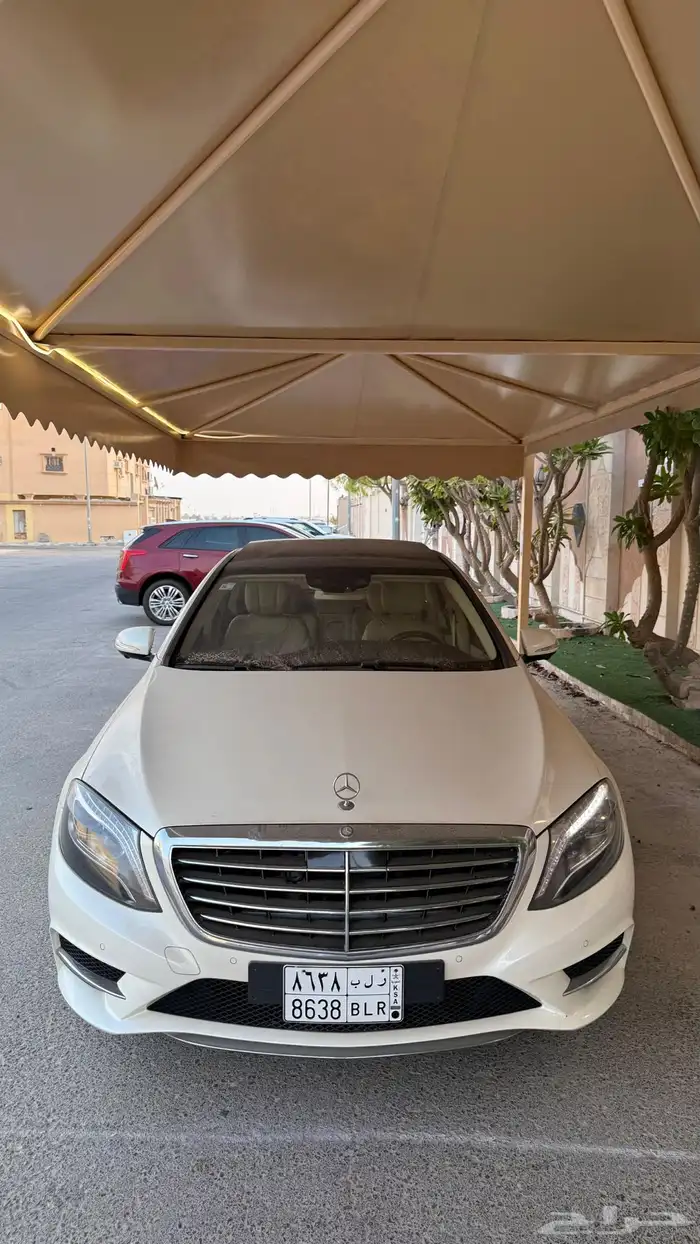 مرسيدسS400 الموديل2014 الممشى24 الف مخزن 19