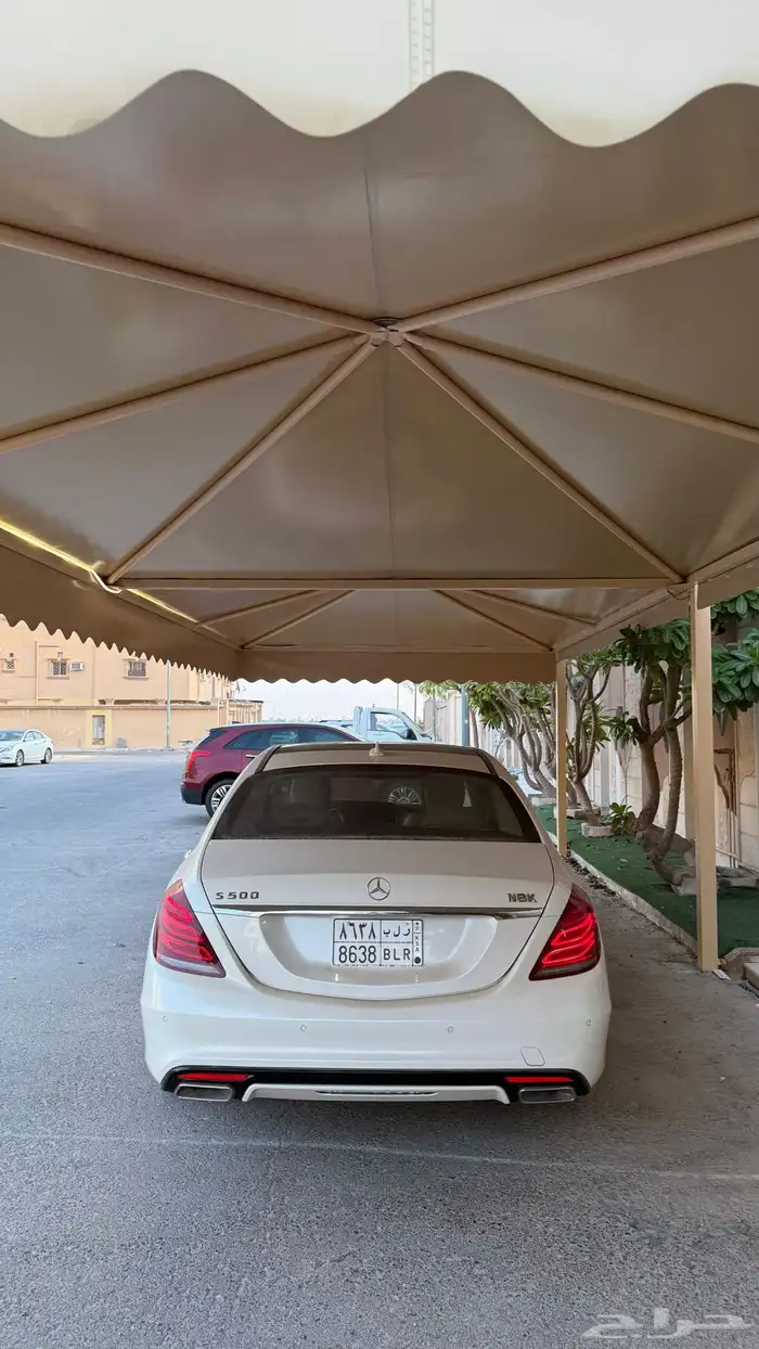 مرسيدسS400 الموديل2014 الممشى24 الف مخزن 2
