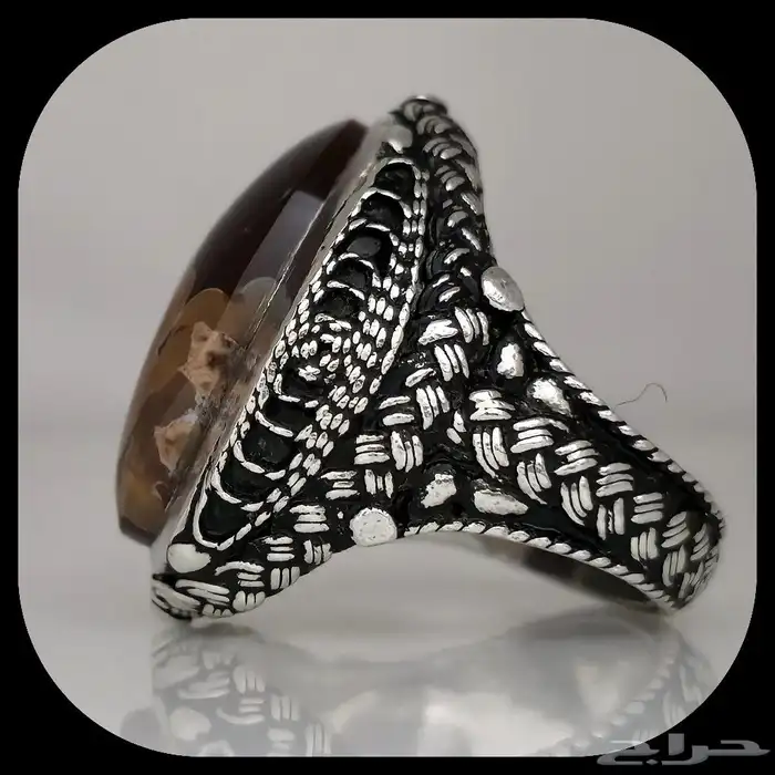 عقيق يمني كرزي فل زعفران بطن جمره 5