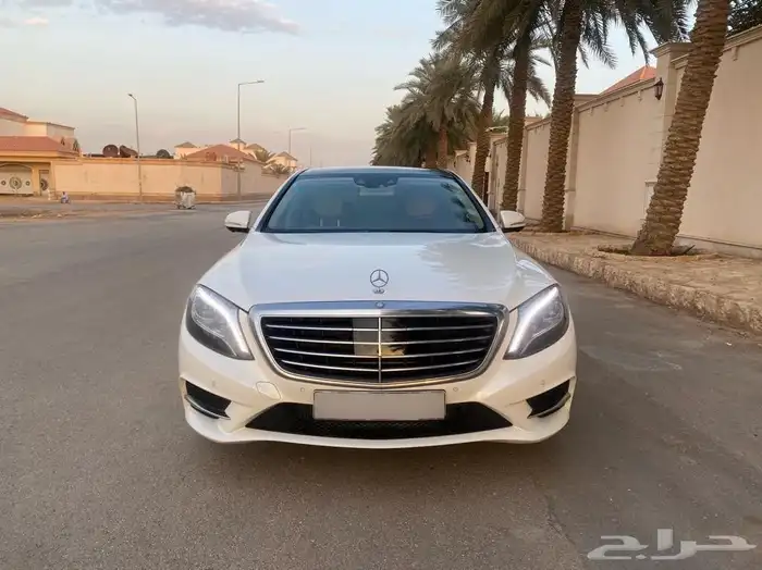 مرسيدس جفالي ابيض s400 نضيف 0