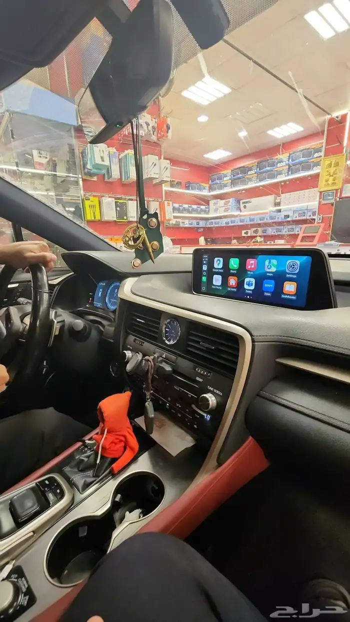 لكزس Rx350 2017 إضافة اندرويد معى AppleCarPlay Android Auto 1