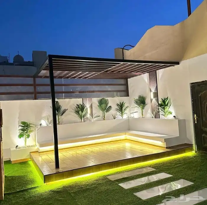 مظلات غرف الزجاجيه نوافير 1