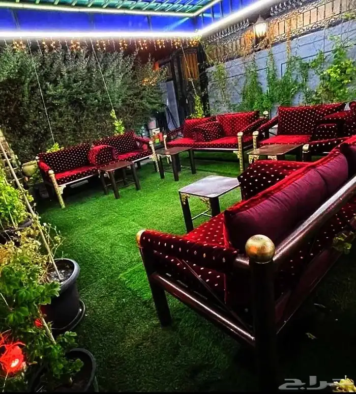 كراسي حديد جلسات خارجية اثاث مراكيز كويتية 0