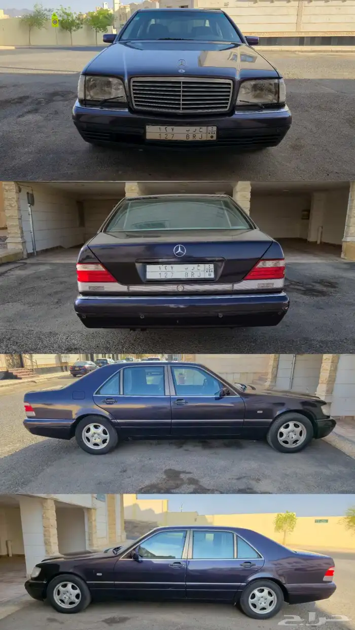مرسيدس شبح موديل 1998 s320 مخزن نظيف جدا 4