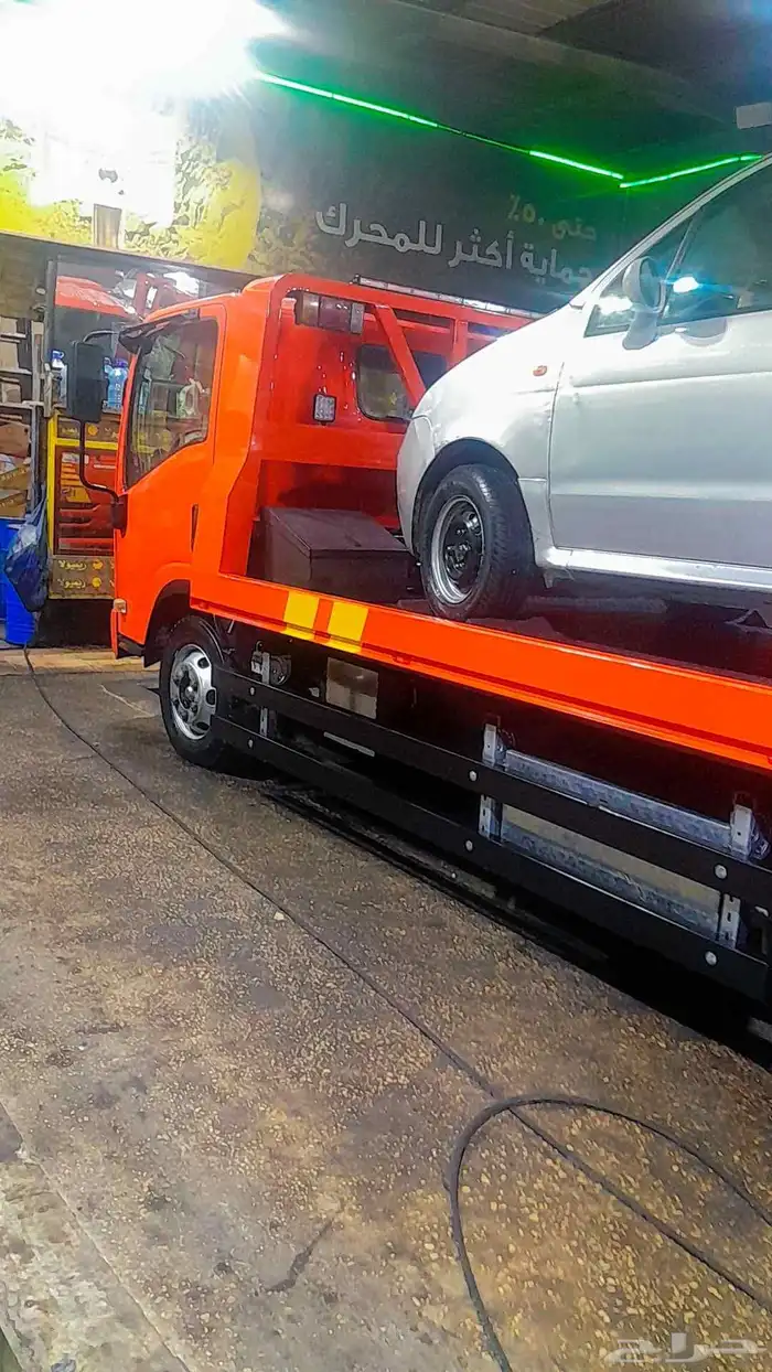 سطحة هيدروليك لنقل جميع السيارات داخل وخارج الرياض 1