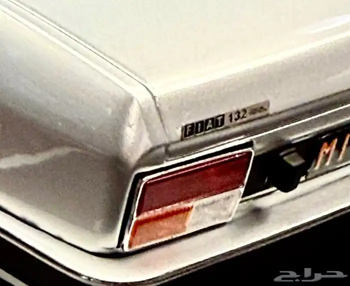 مجسم سيارة FIAT 132 موديل 1979 6