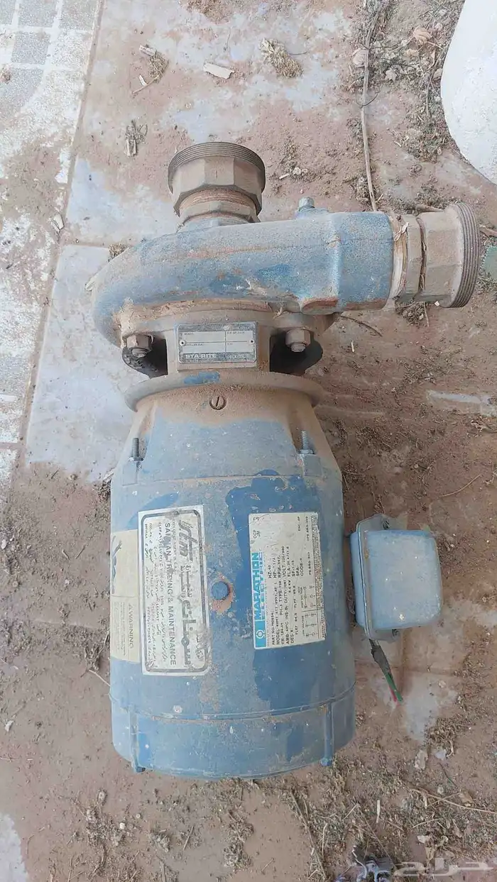 دفاعتين سمنان 7.5 حصان و 15 حصان بحاله جيدة 3
