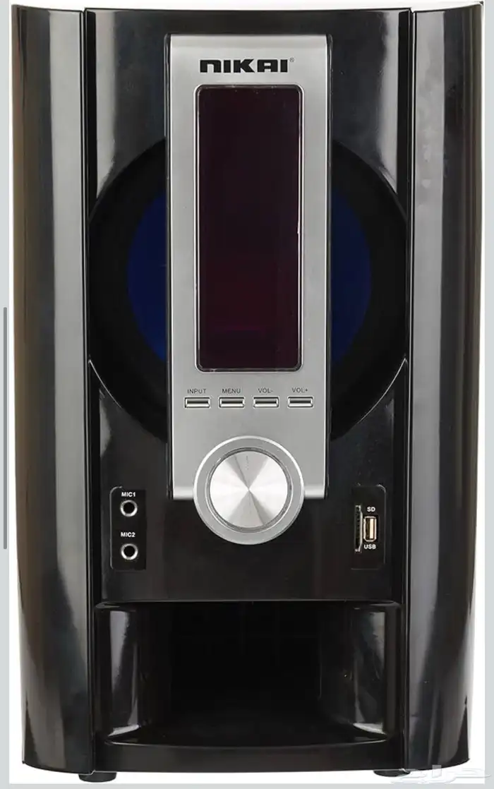 مكبر صوت مكون من 5 مكبرات ومضخم صوت لانظمة المسرح المنزلي من 3