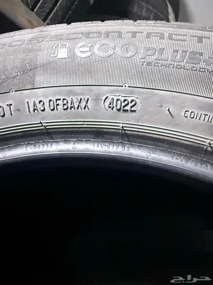 255 55 20 كفرات كونتننتال مستخدمة نضيف ومشروطة 22 40 اسبوع 3