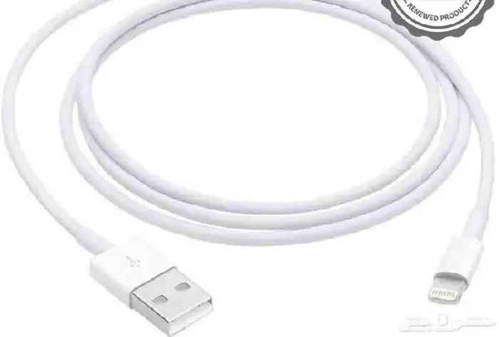 سلك شاحن ايفون أصلي يدعم الى موديلات ايفون 14 3