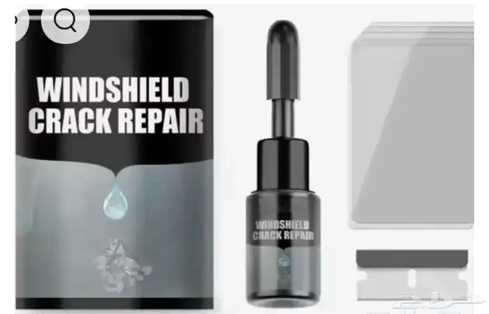 مادة سائلة ل إصلاح كسور القزاز الأمامي مع إخفاء اثرها 0
