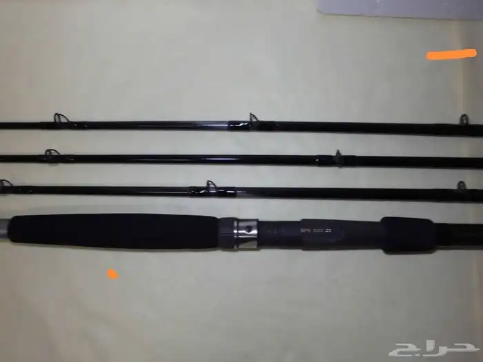 قصبة صيد مع 3 دليل مقاسات مختلفه 1