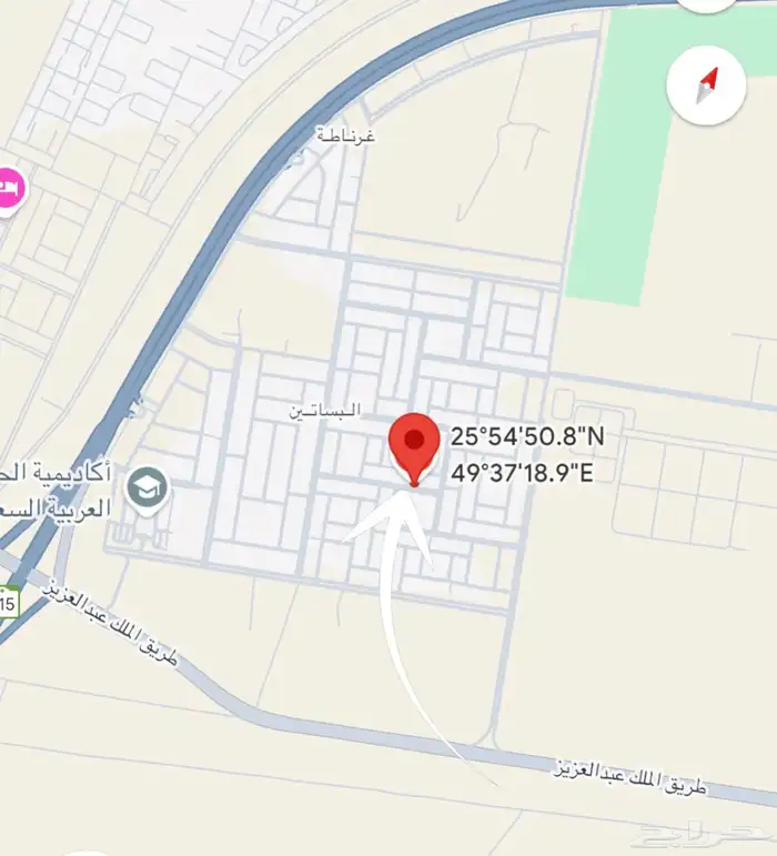 ارض بقيق للبيع البساتين 1