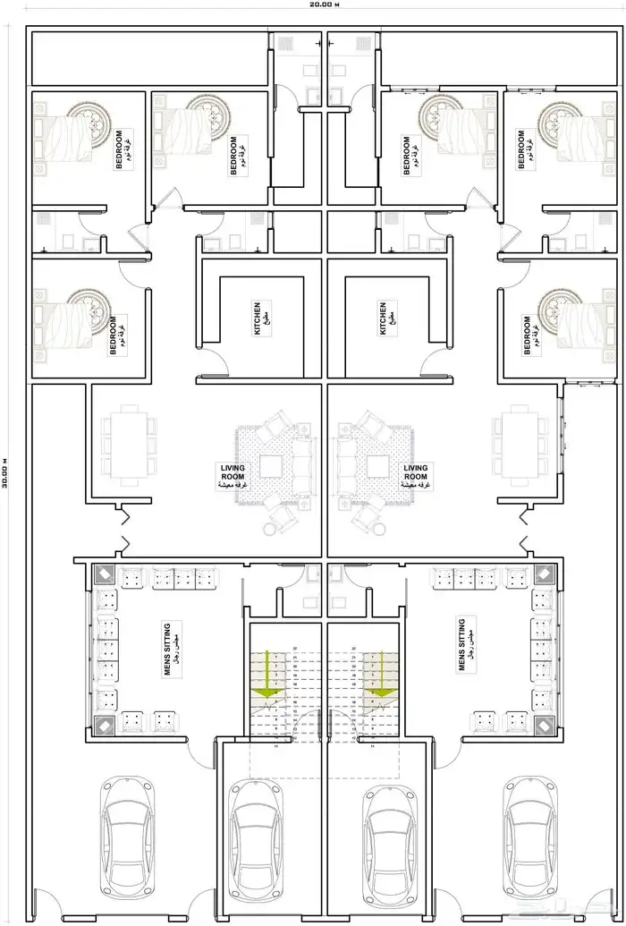 مهندس معماري محترف بتصميم المخططات والواجهات ثلاثيه الابعاد 1