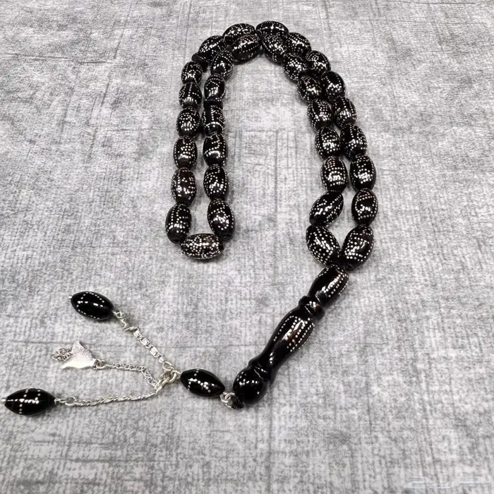 سبحة نادرة من حجر اليسر 0