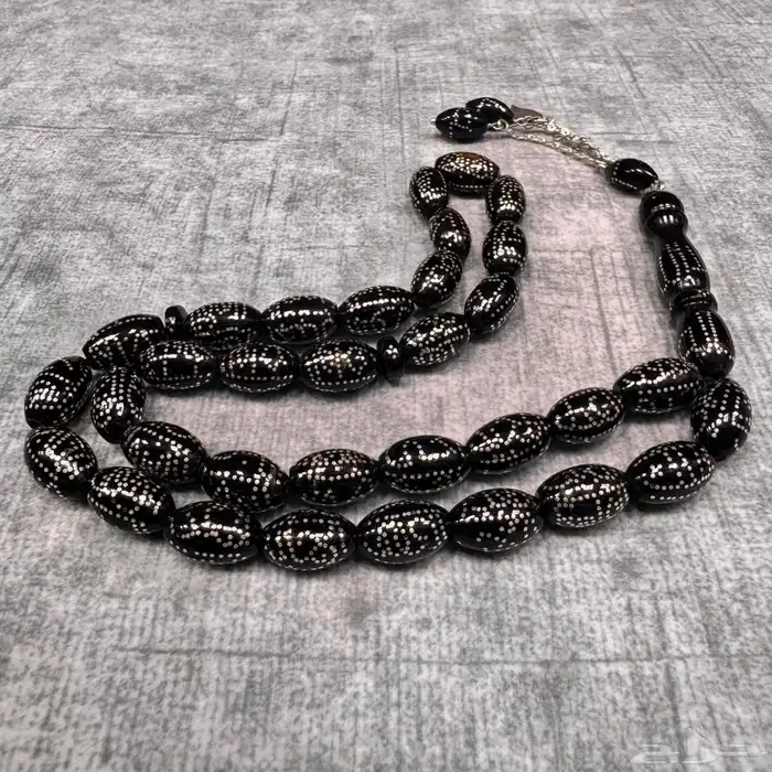 سبحة نادرة من حجر اليسر 1