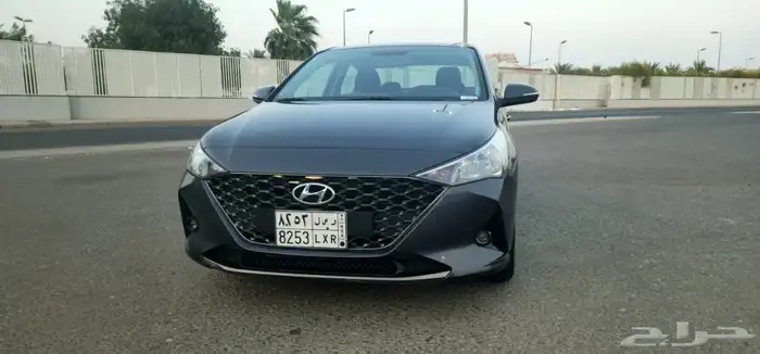 هونداي اكسنت سمارت 2023 رمادي طبلون ديجيتال الممشى 60 الف كم 0