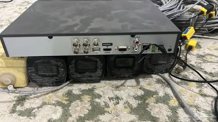 اربع كاميرات مع الرسيفر للبيع 1