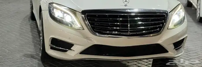 للبيع صدامات وانوار وشبك S500 2015 4