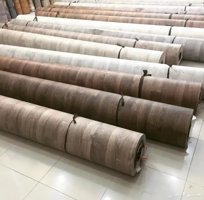 فينيل أرضيات مشمع صلب للمكاتب والمحلات سعر الجمله 4