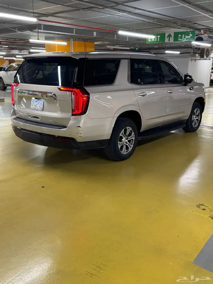 للبيع يوكن 2021 دبل سعودي ( نظيف ) 3