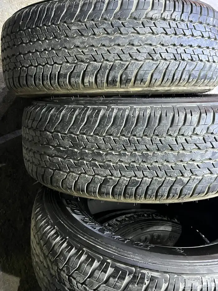 كفرات دنلوب وكاله برادو وفرشنال مقاس 265 65 17 19