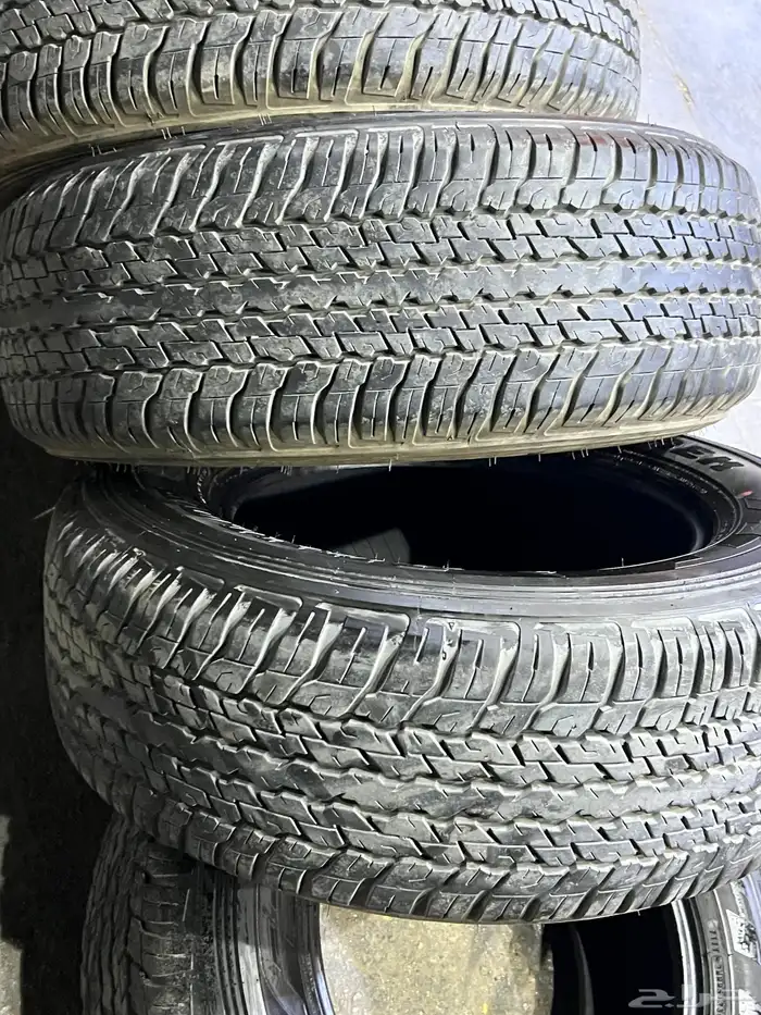 كفرات دنلوب وكاله برادو وفرشنال مقاس 265 65 17 23