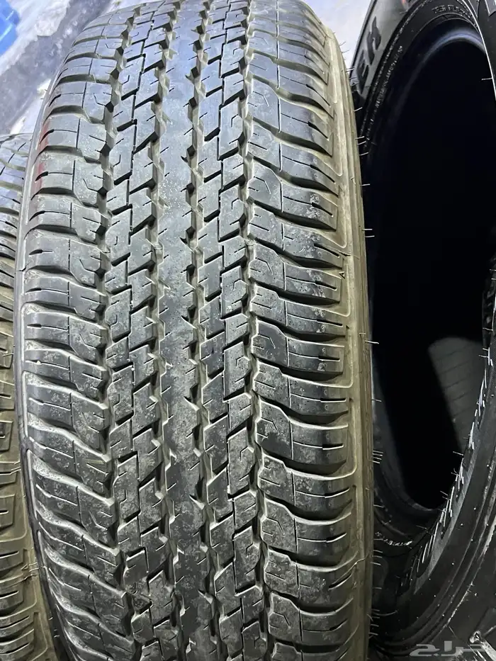 كفرات دنلوب وكاله برادو وفرشنال مقاس 265 65 17 21