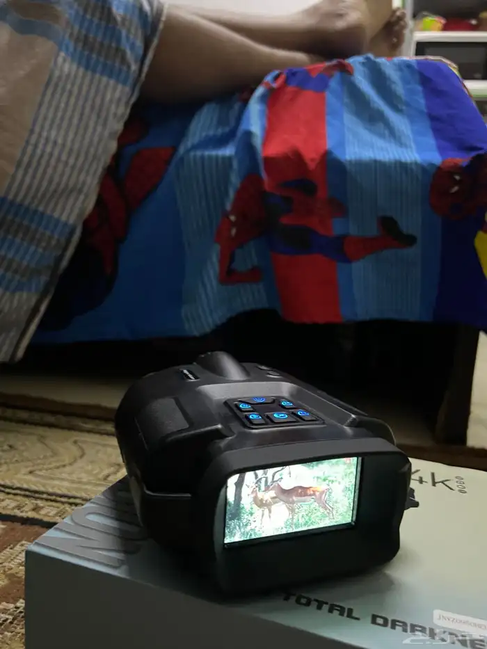 نظارات رؤية ليلية 4K ذكية   تكبير كهربائي   تصوير   تسجيل 10