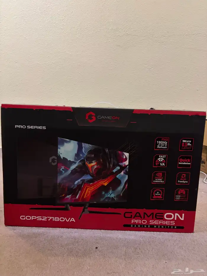 شاشه قيمنق GameOn 27  IPS  180Hz 0