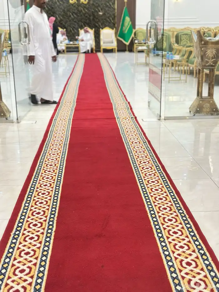 تاجير فرشات ملكى ازرق 6