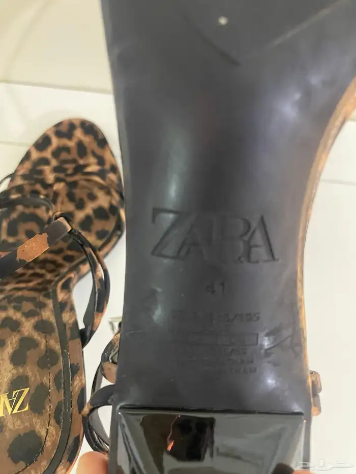 صندل زارا مقاس 41 مستعمل نظيف 2