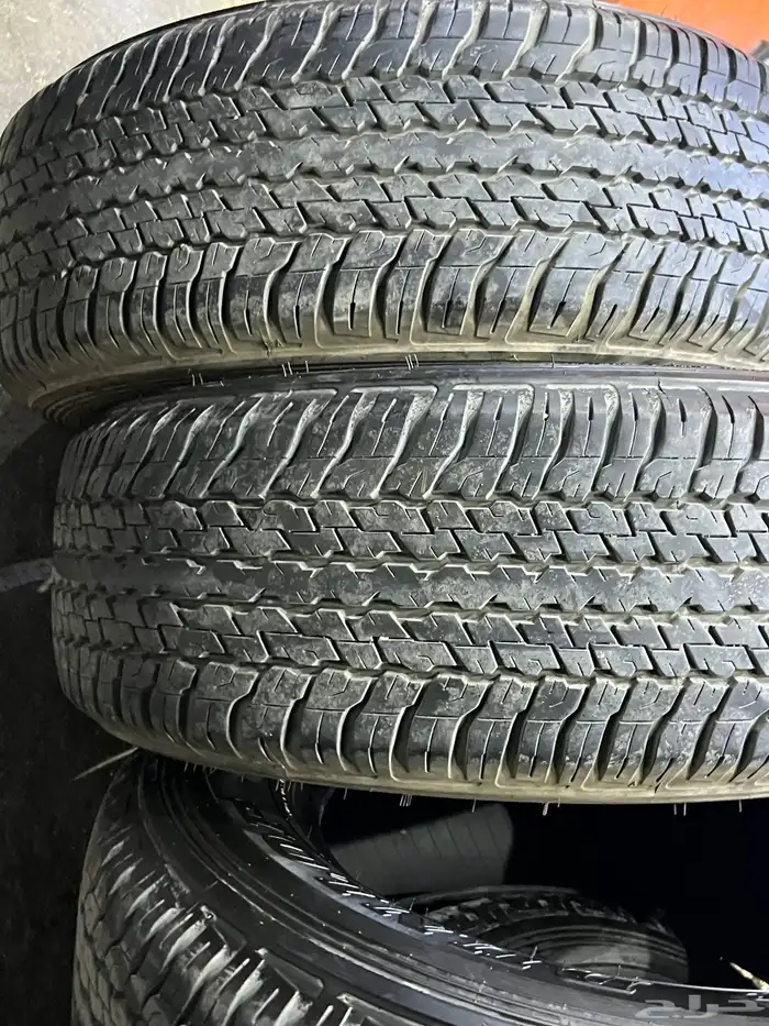 كفرات دنلوب وكاله برادو وفرشنال مقاس 265 65 17 20