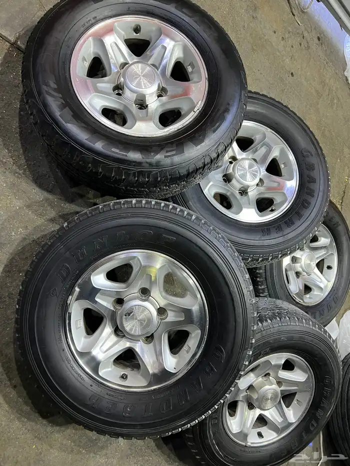 جنوط رفرف اصلي مع دلوب  وكاله مقاس 265.70.16 1