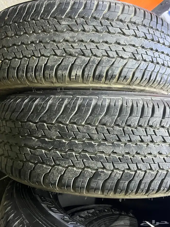 كفرات دنلوب وكاله برادو وفرشنال مقاس 265 65 17 8