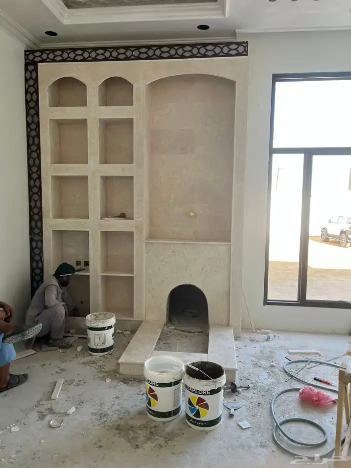 عمل مشب نار ومخابز شويات ومشب رخام عمل احمد باكستاني 2