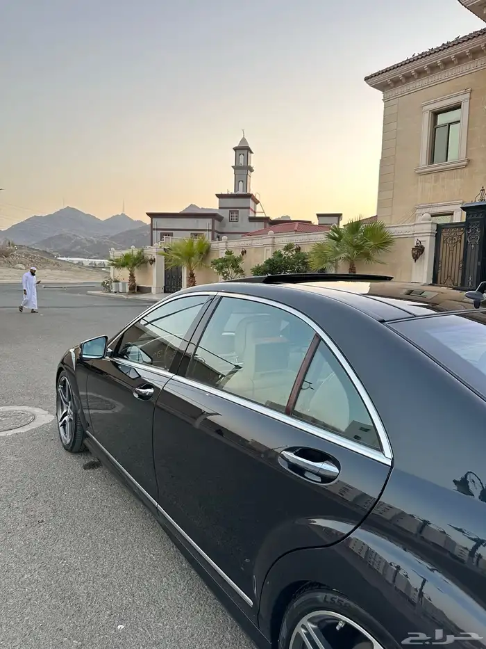 مرسيدس s500 طلبيه خاصه جفالي نظيف kit AMG S63 23
