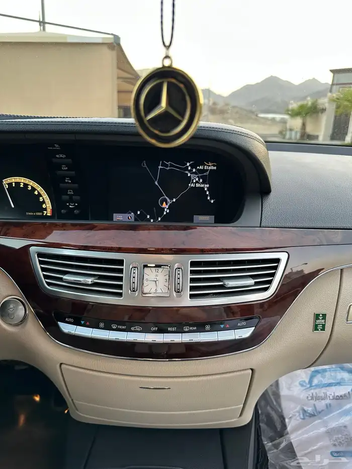 مرسيدس s500 طلبيه خاصه جفالي نظيف kit AMG S63 76