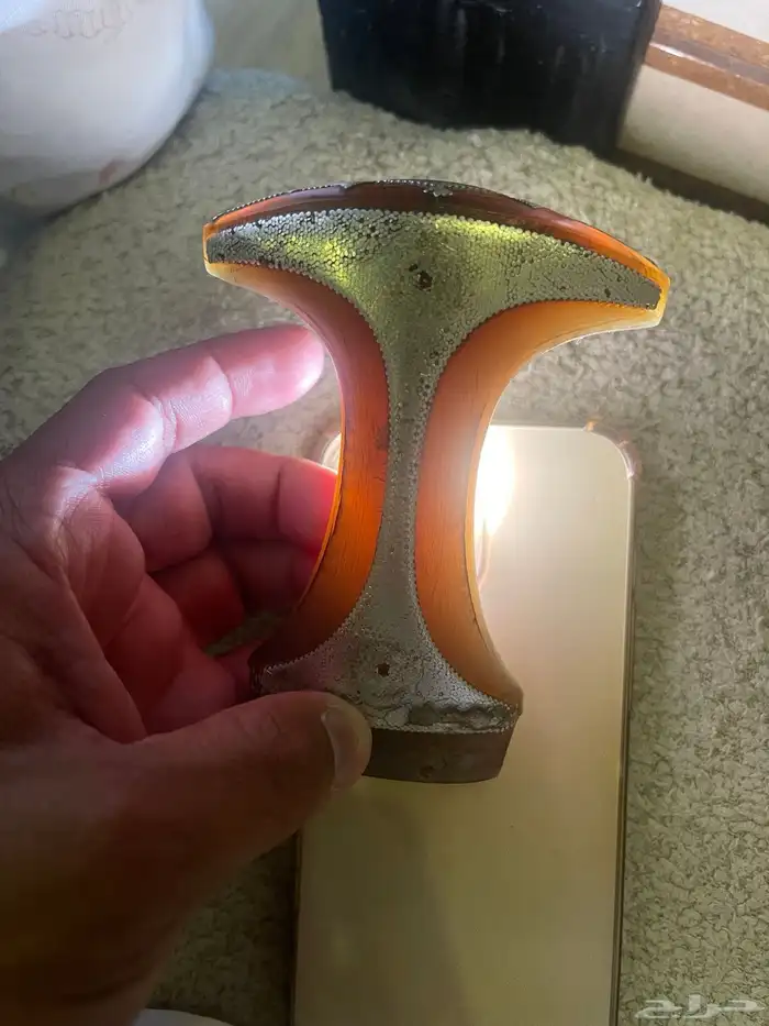 راس قرن قديم مرموس رمس عماني نظيف اشقر 6