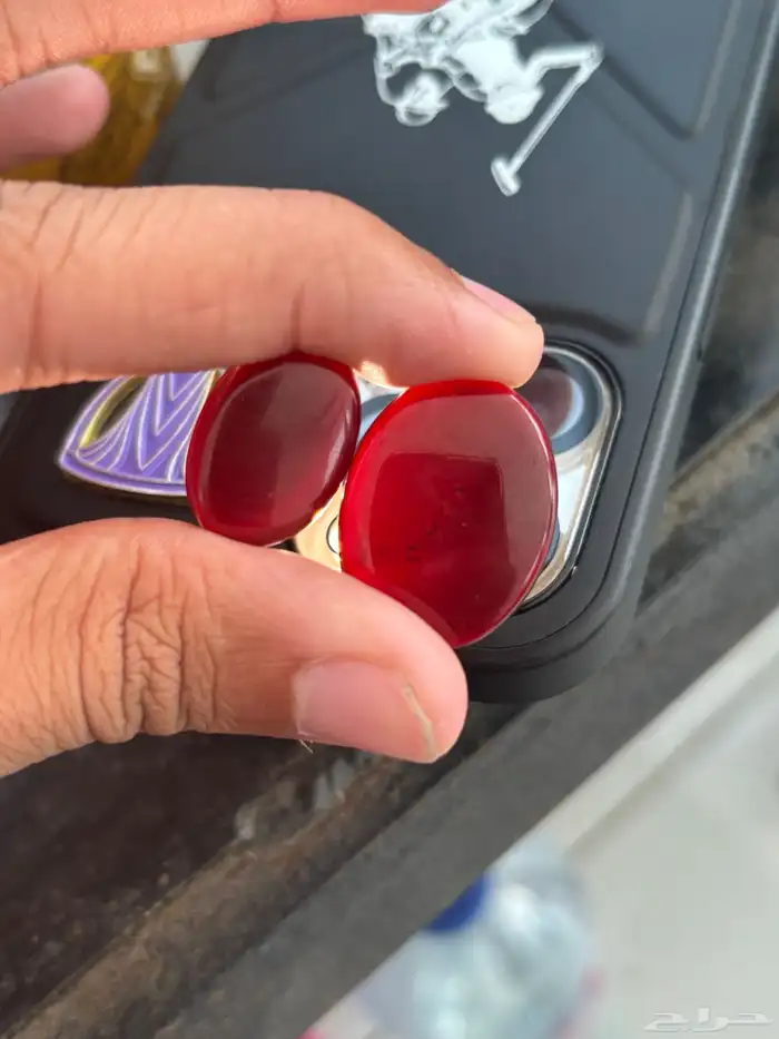 احجار عقيق كبدي طبيعيه 2