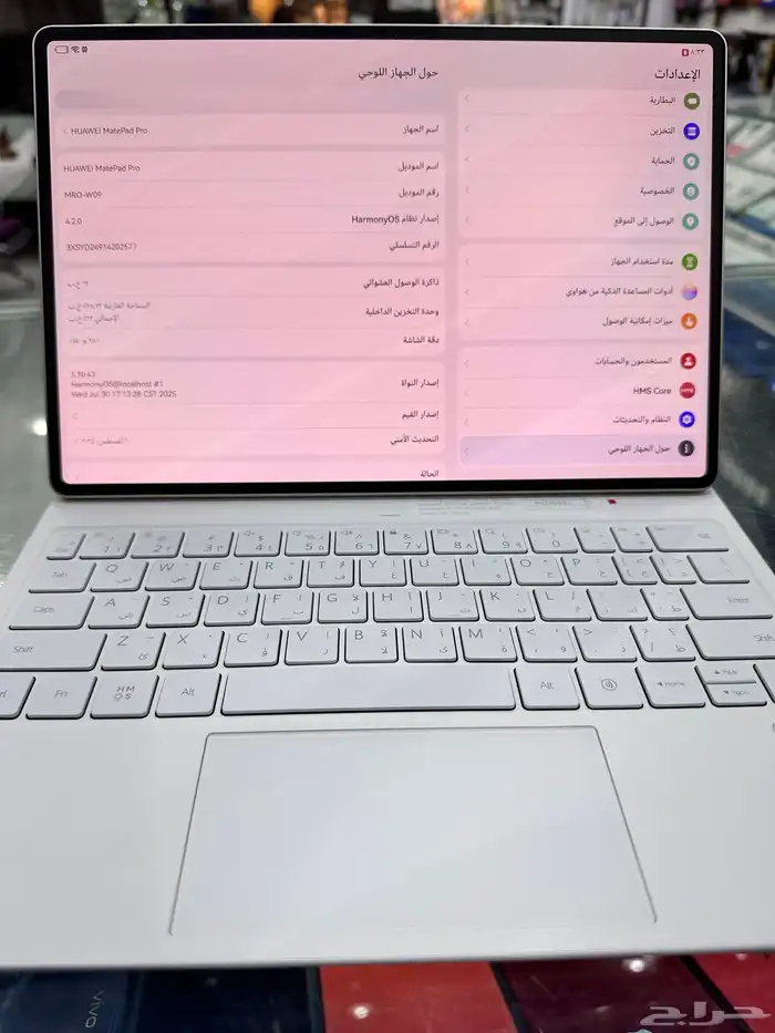 هواوي ميت باد برو 12 انش رام 12 ذاكره 512 نظيف مثل الجديد 1