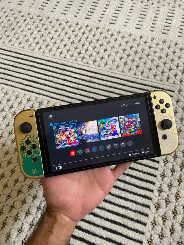 نيتندو سويتش اولد اصدار خاص زيلدا شبه جديد nintendo switch 1
